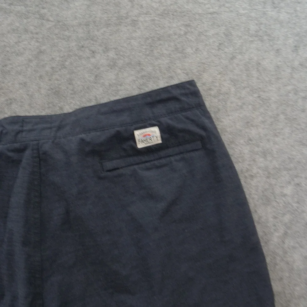 Faherty Shorts Mens 40 Gray All Day Hybrid Swim Trunks Drawstring Flat Front 7